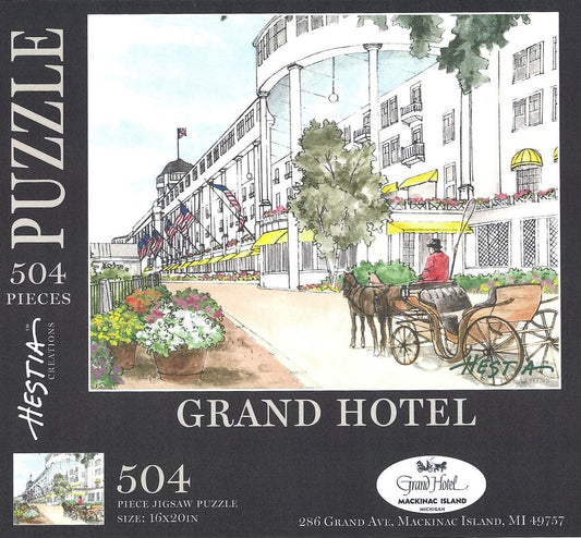 Puzzle - Grand Hotel Horse and Carriage