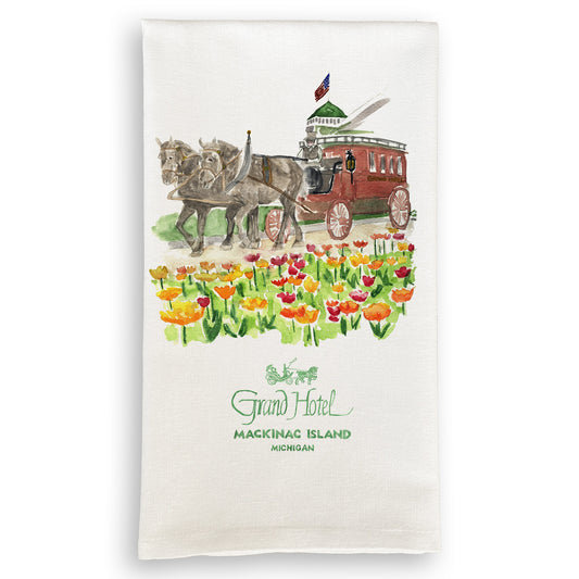 Kitchen Towel - Horse and Carriage