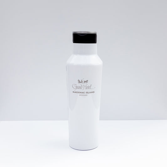 Corkcicle Grand Hotel Gloss White Sport Canteen 20oz