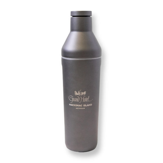 Drinkware - Corkcicle Ceramic Slate Cocktail Shaker Grand Hotel Logo