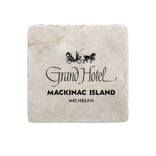 Marble Coaster - Grand Hotel Logo