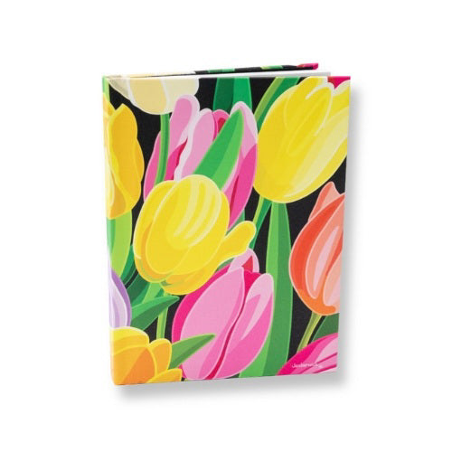 Journal - Hardback Custom Grand Hotel Tulips on Jet Black