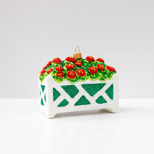 Ornament - Geranium Planter Box