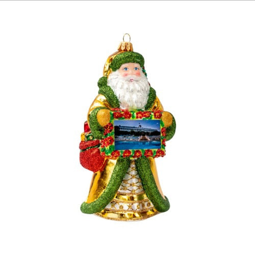 Ornament - Santa with Plaque