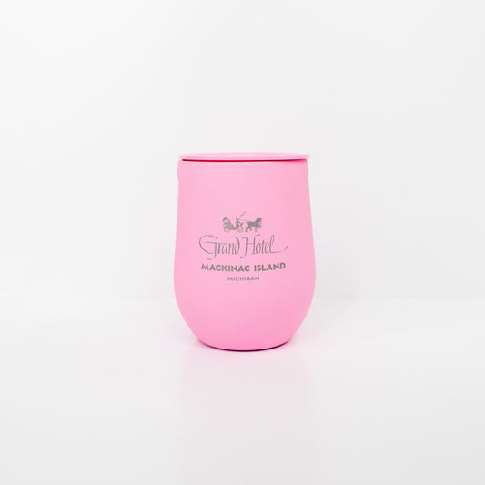 Corkcicle Grand Hotel Pink Stemless Wine Glass