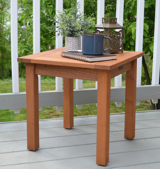 Grand Hotel Front Porch Side Table Natural
