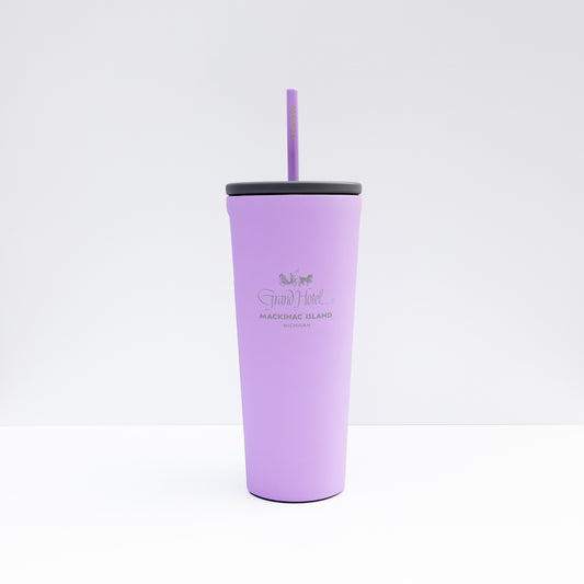 Corkcicle Grand Hotel Lilac Cold Cup with Straw