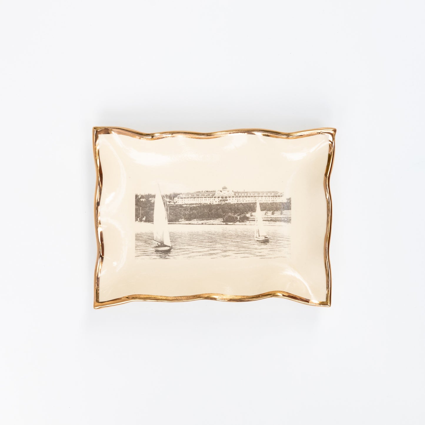 Goldie - Grand Hotel with Sail Boats Tray