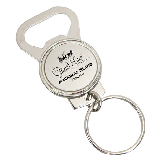 Key Ring Bottle Opener - Grand Hotel Logo