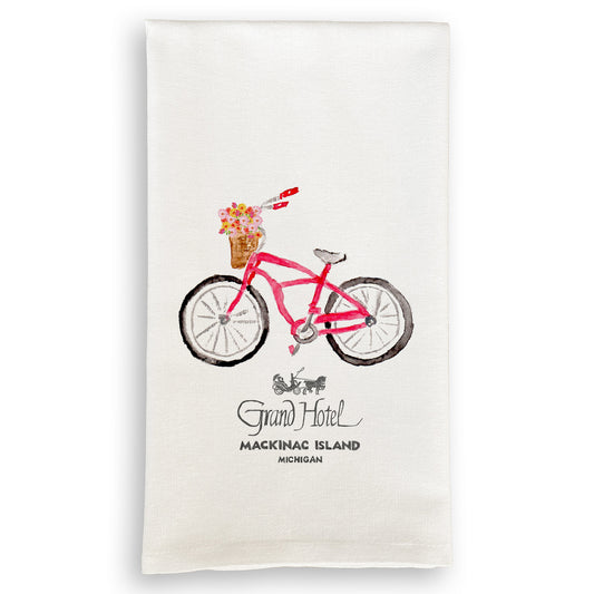 Kitchen Towel - Red Bike