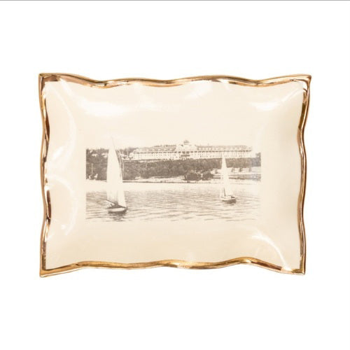 Goldie - Grand Hotel with Sail Boats Tray